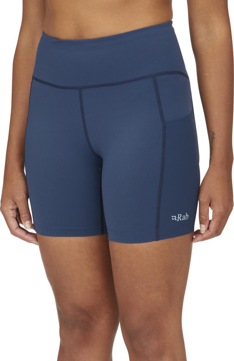 Talus Tights Shorts, 6" Inseam - Womens - Tempest Blue 1