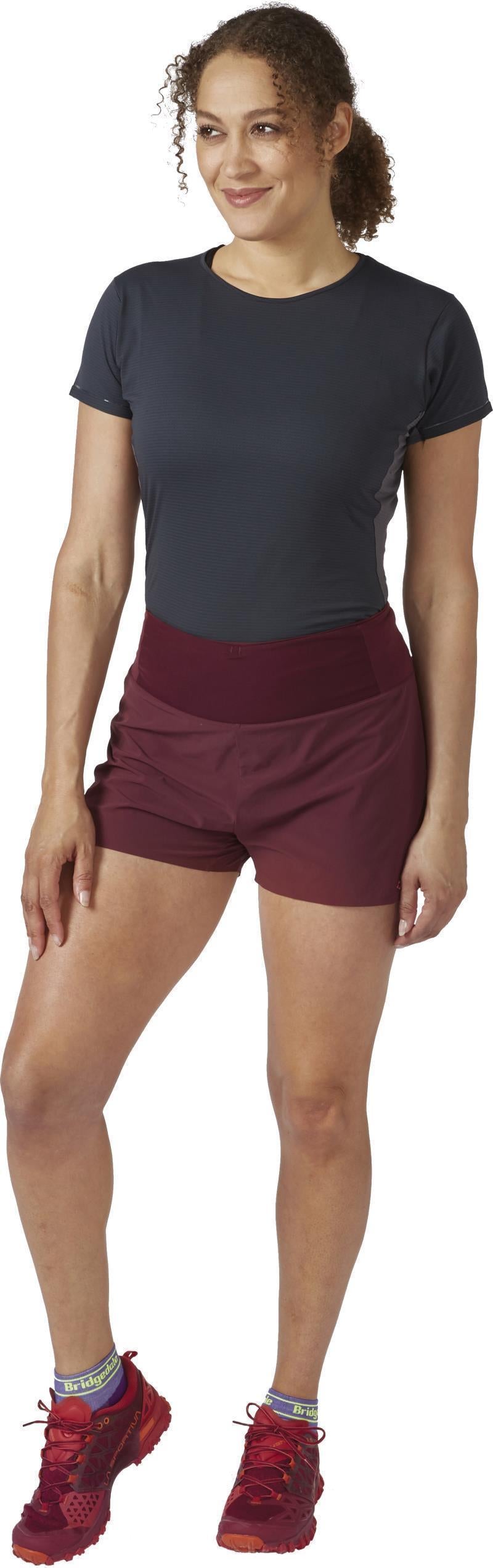 Talus Trail Light Shorts, 5" Inseam - Womens - Deep Heather 5