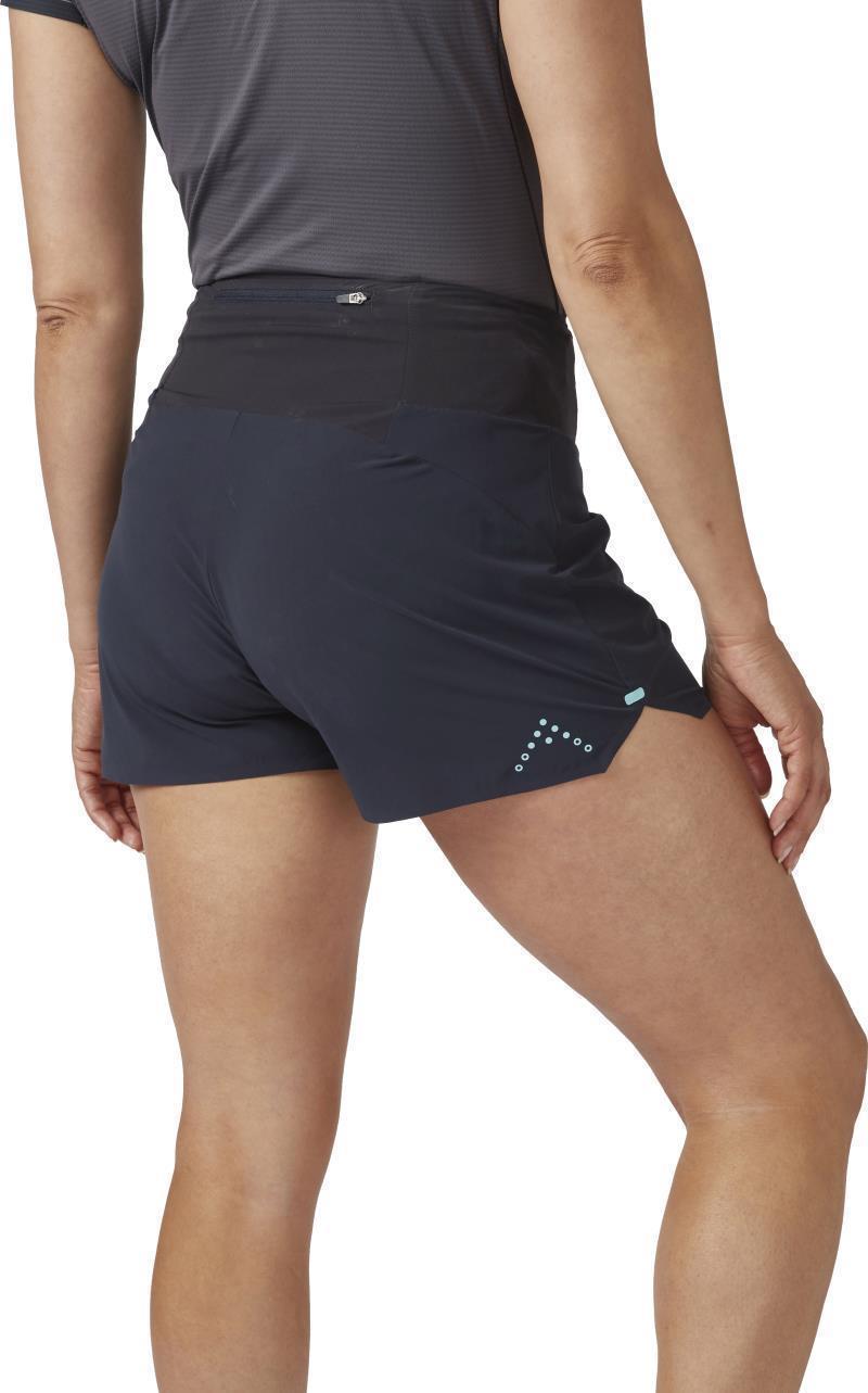Talus Trail Light Shorts, 5" Inseam - Womens - Ebony 4