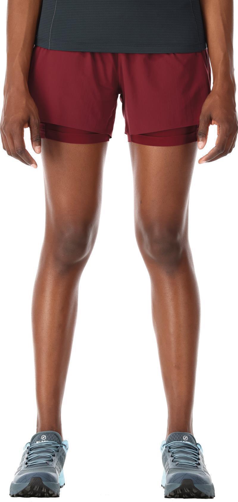 Talus Trail Shorts, 5" Inseam - Womens - Deep Heather 3