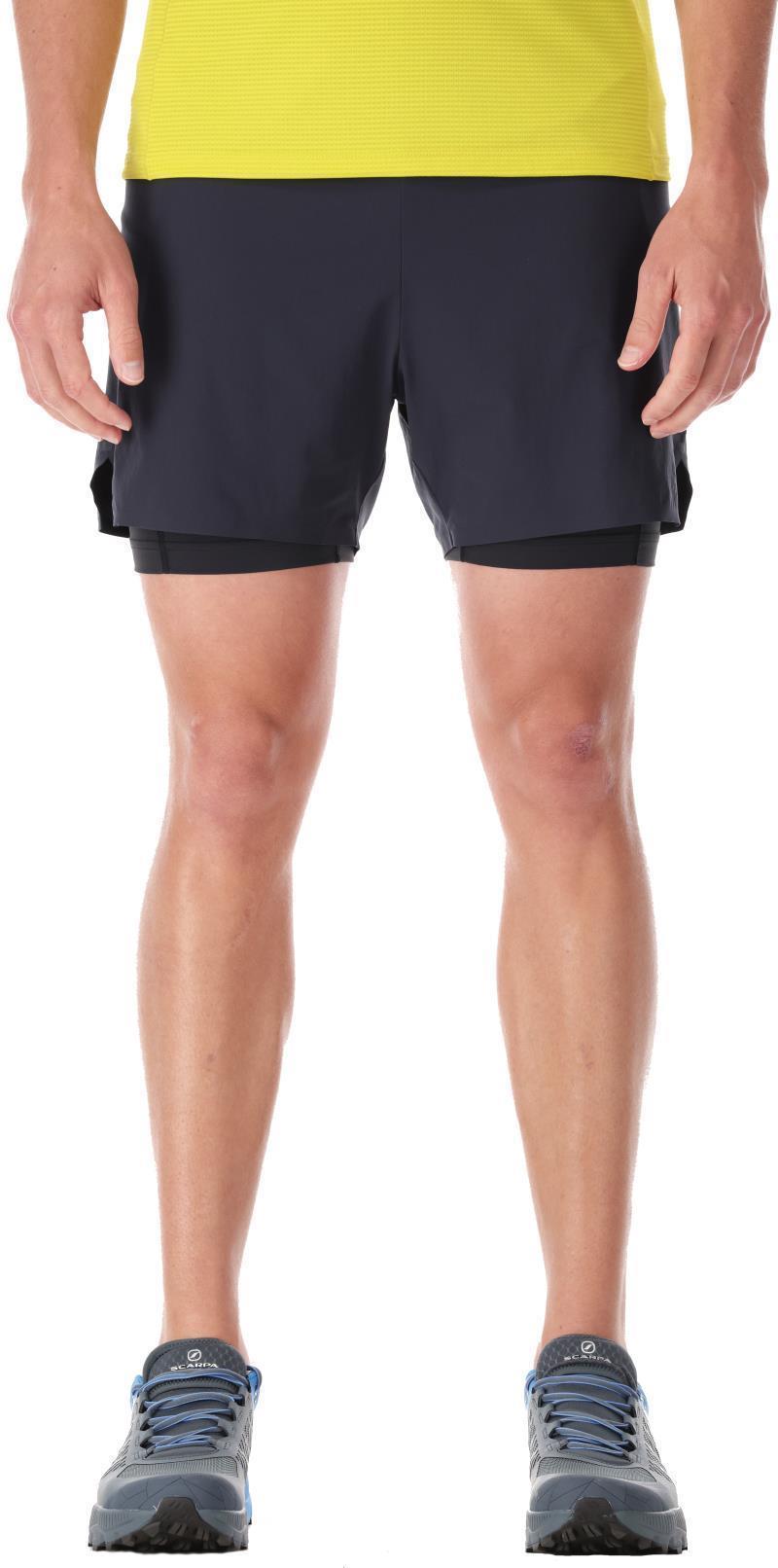 Talus Trail Shorts, 7" Inseam - Mens - Ebony 4