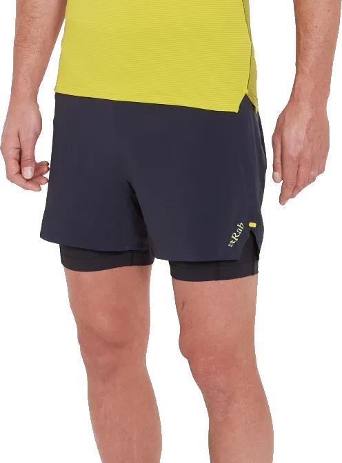 Talus Trail Shorts, 7" Inseam - Mens - Ebony (Zest) 2