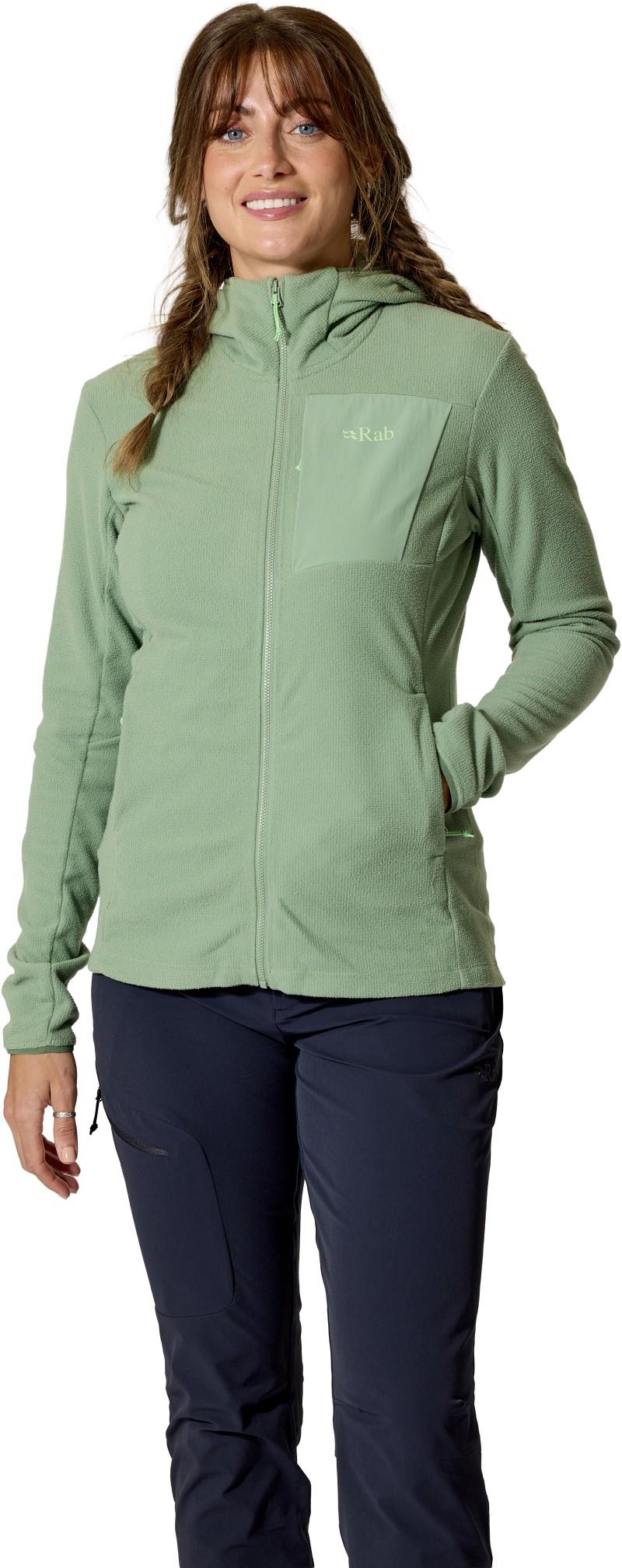 Tecton Hoody - Womens - dark fig green 1