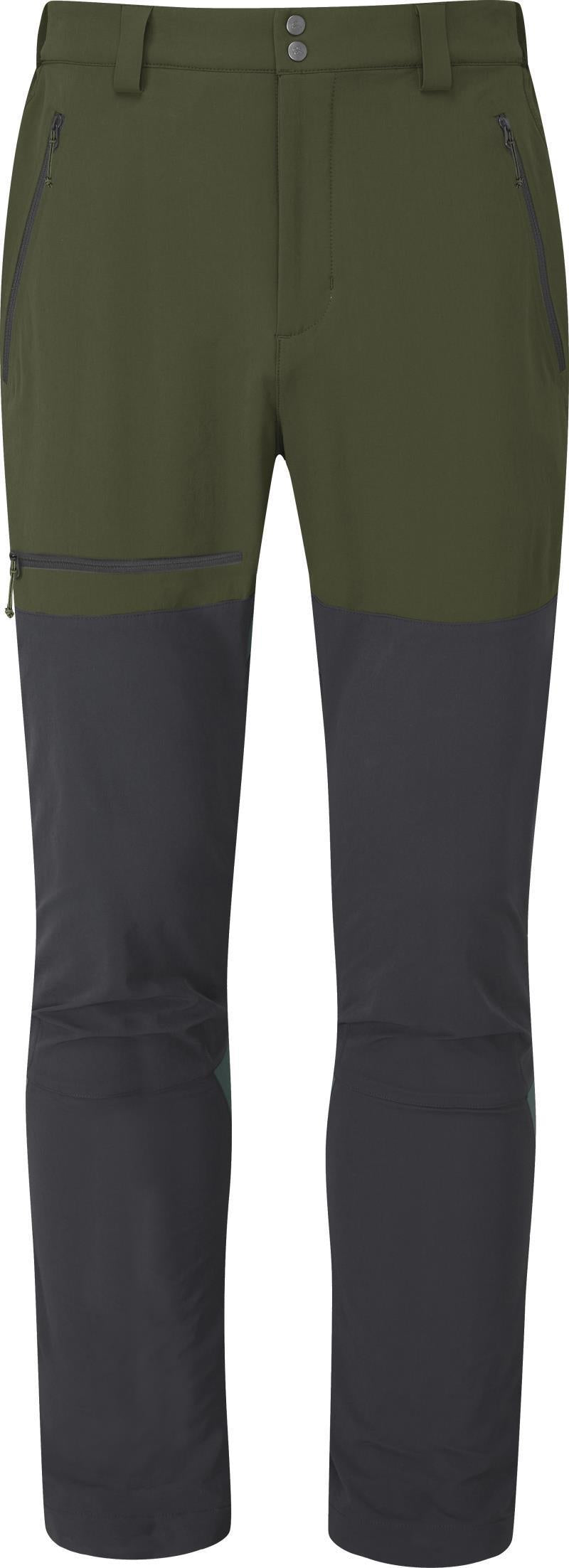 Torque Mountain Pants, Long - Mens - army / beluga 1