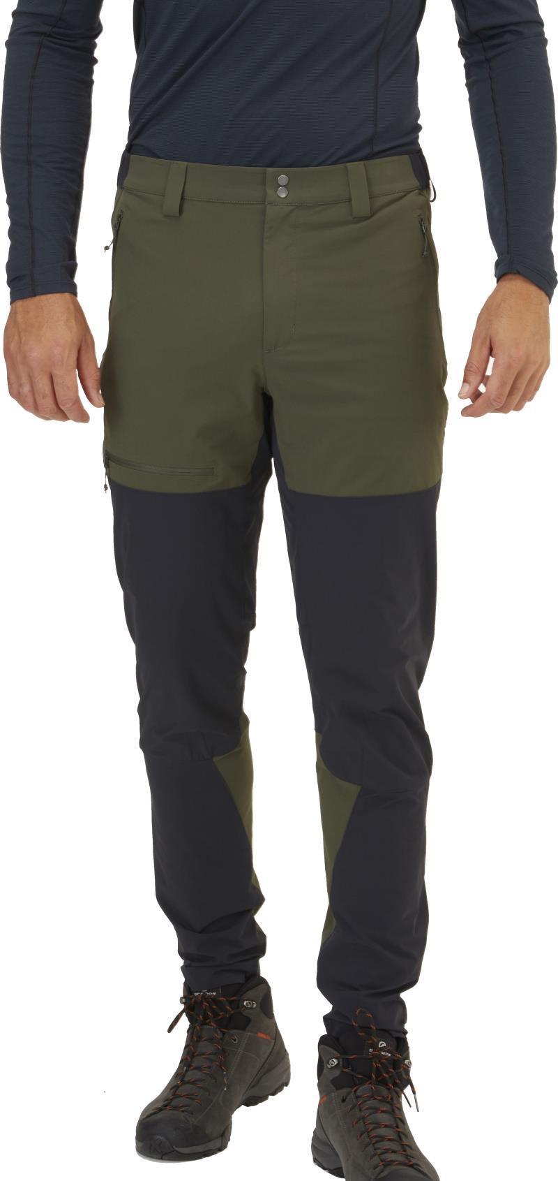 Torque Mountain Pants, Long - Mens - army / beluga 1