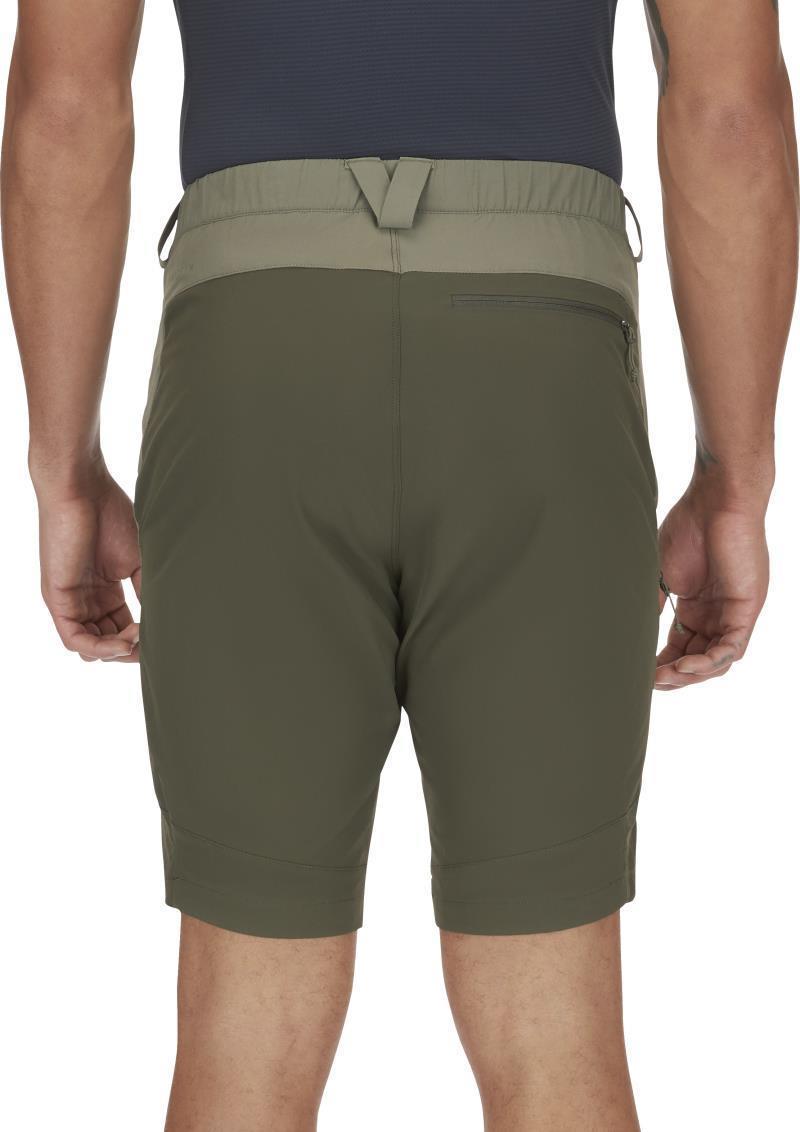 Torque Mountain Shorts, 10" Inseam - Mens - Light Khaki / Army 4