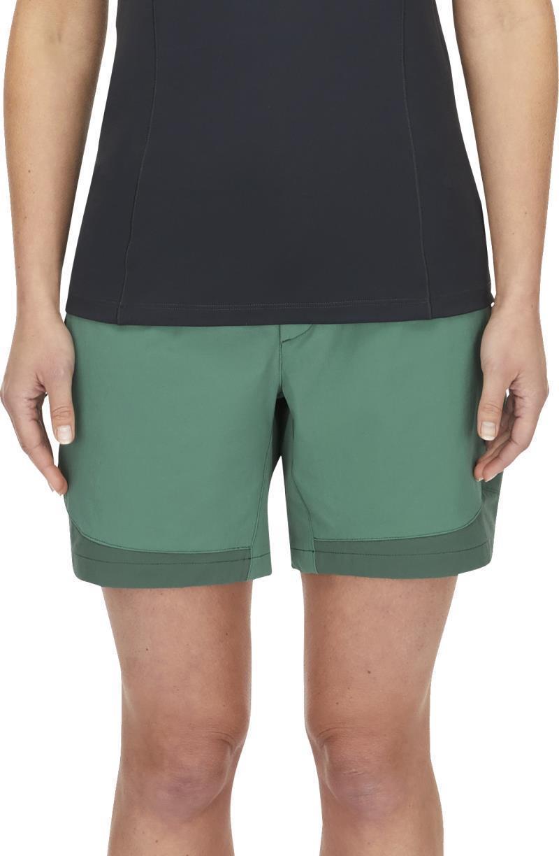 Torque Mountain Shorts, 6" Inseam - Womens - Eucalyptus / Green Slate 4