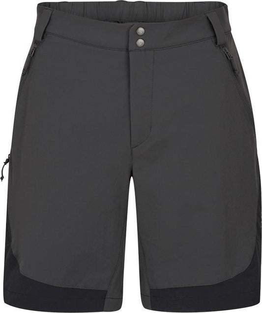 Torque Mountain Shorts, 8" Inseam - Womens - Anthracite / Black 1