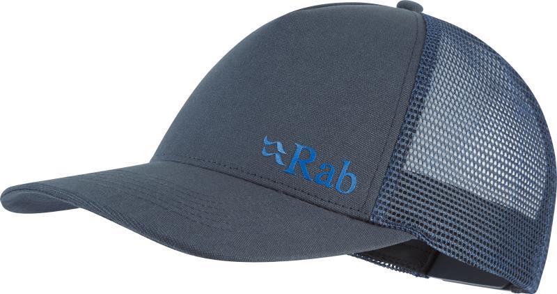 Trucker Logo Cap - tempest blue 1