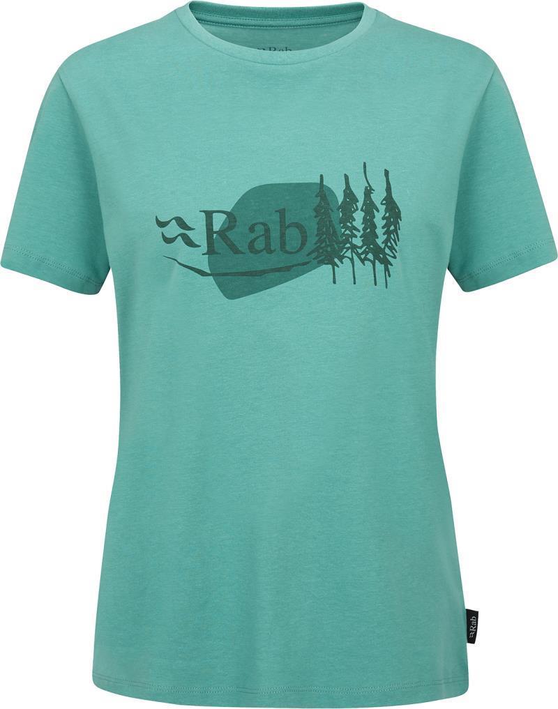 Tuku Bloc Tee - Womens - Glacier Blue 1