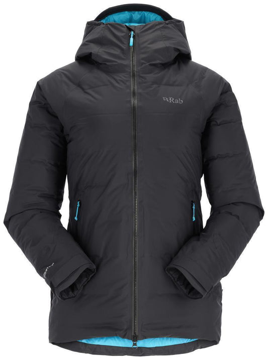 Valiance Jacket - Womens - Black (Aquamarine) 1