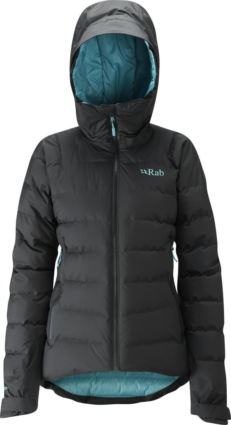 Valiance Jacket - Womens - Black / Seaglass 1