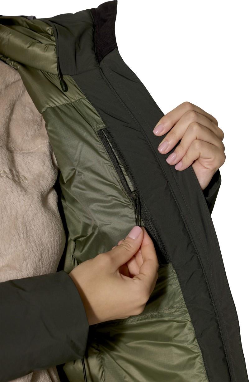Valiance Parka - Womens - dark army 1