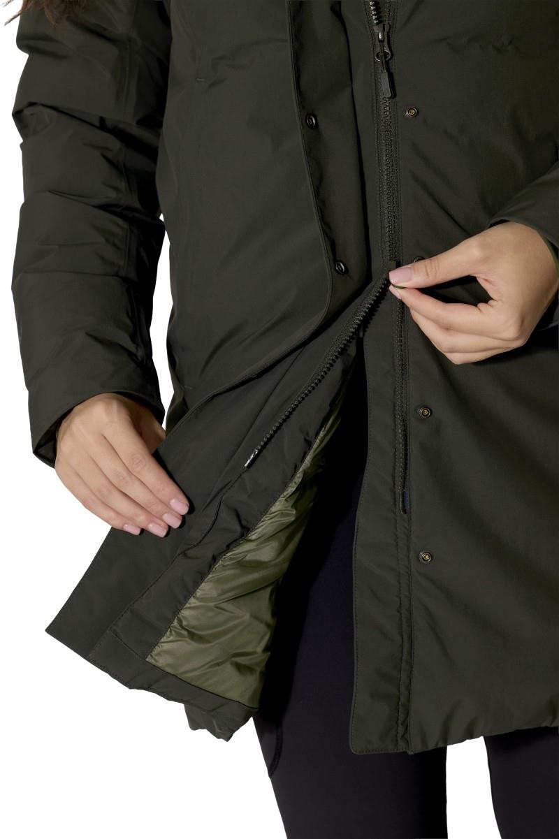 Valiance Parka - Womens - dark army 1