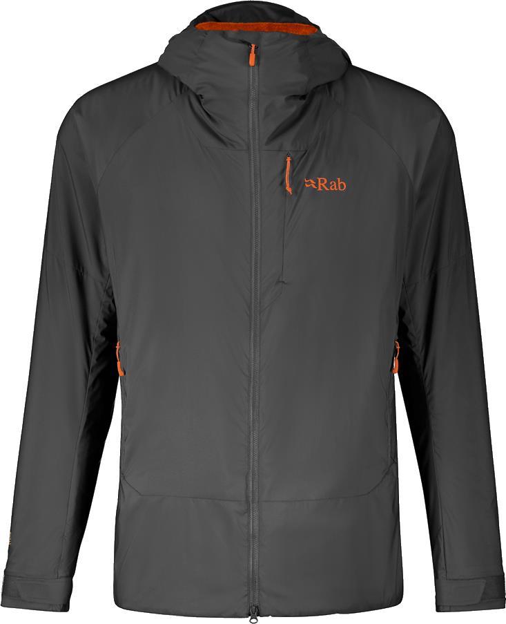 Vapour-Rise Summit Jacket - Mens - Graphene (Marmalade) 1