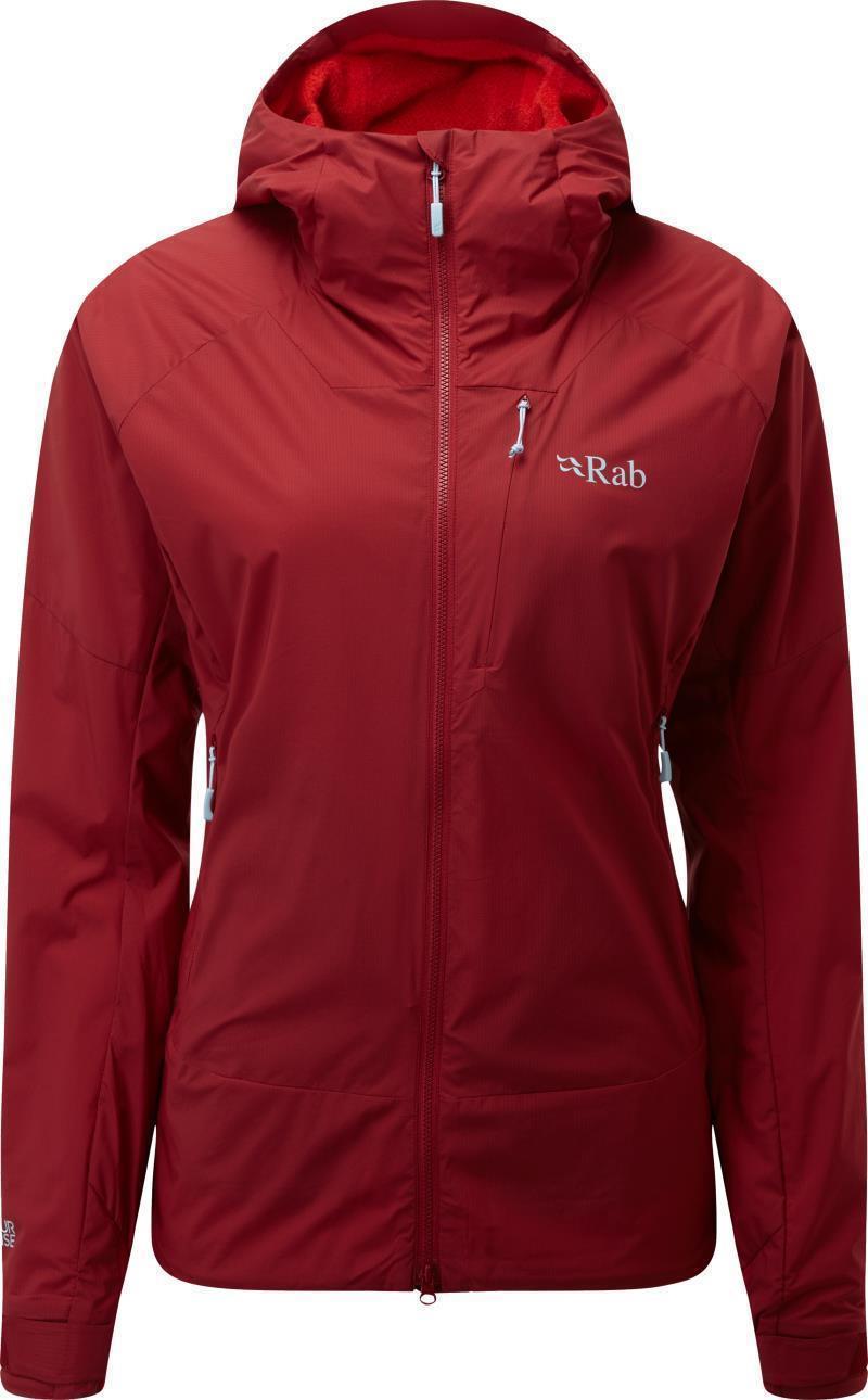 Vapour-Rise Summit Jacket - Womens - crimson 1