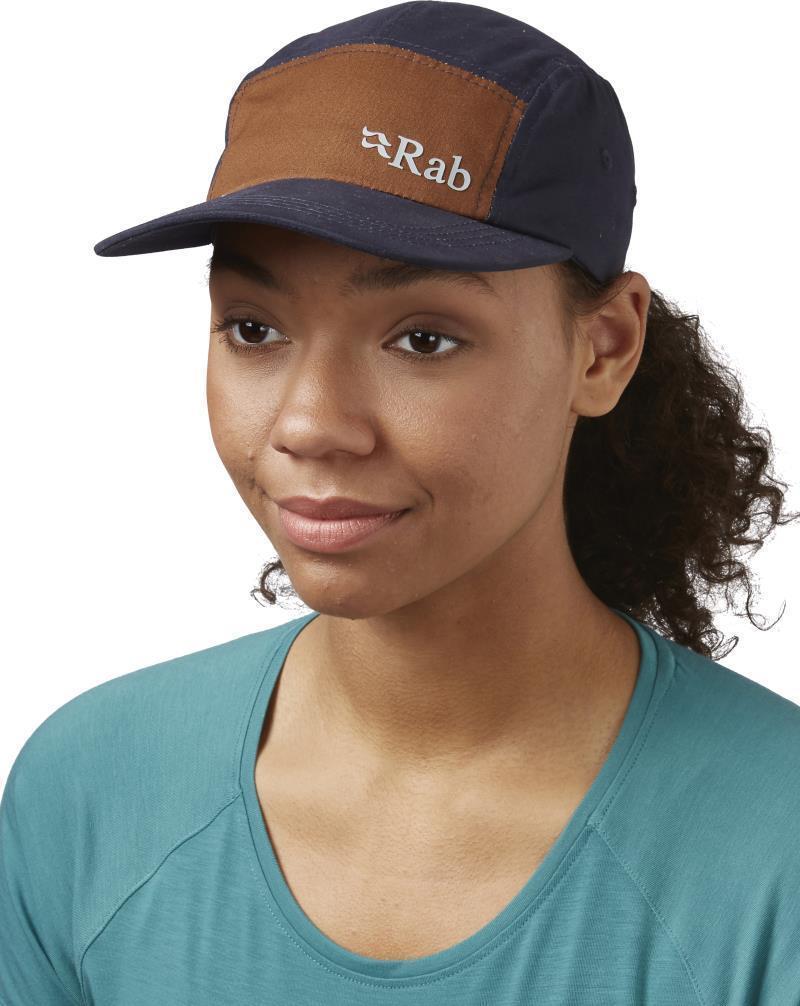 Venant 5 Panel Cap - Ebony / Footprint 2