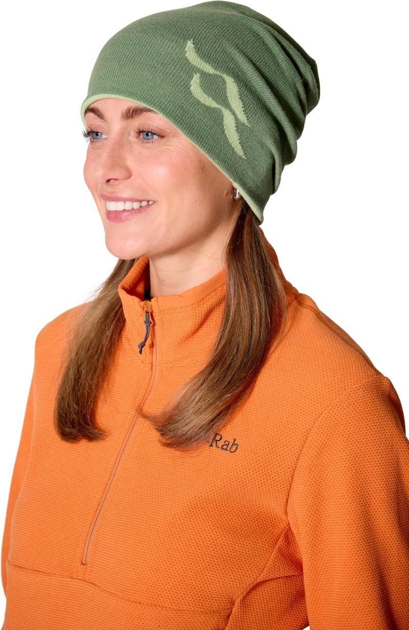 Wearya Beanie - dark fig green / fig green 1