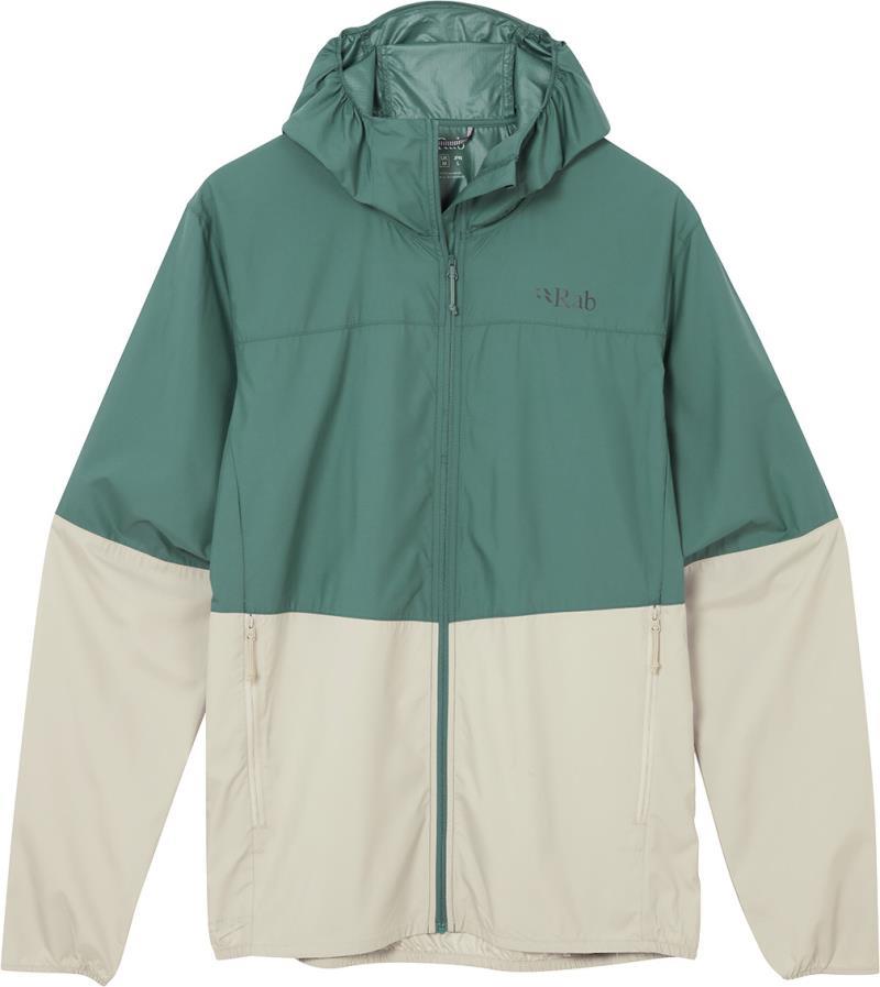 Windgather Hoody - Mens - sage / pebble 1
