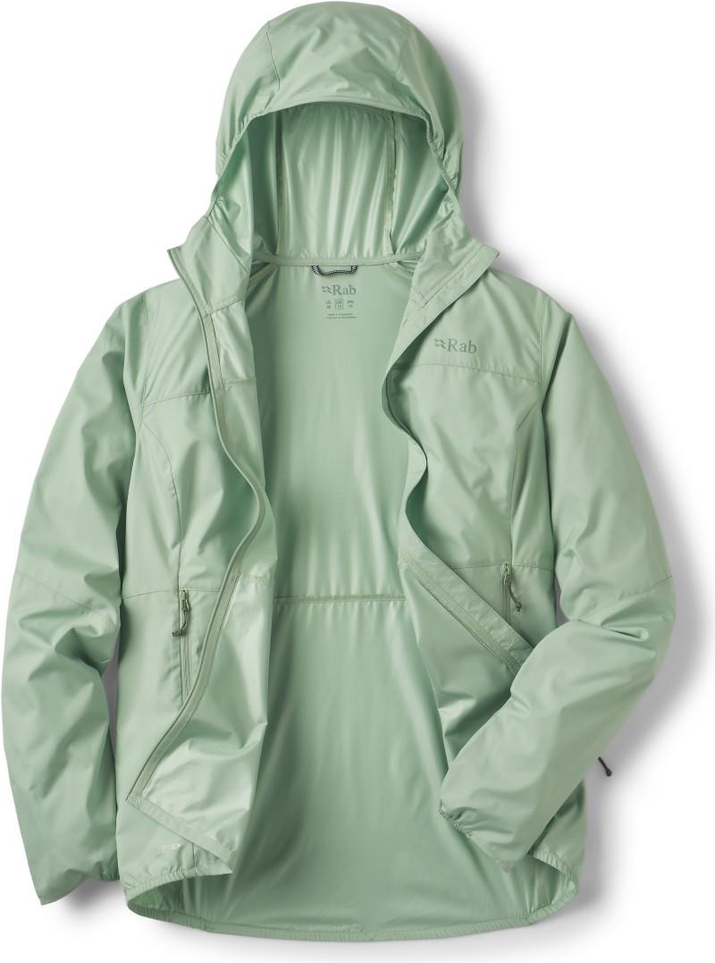Windgather Hoody - Womens - fig green 1