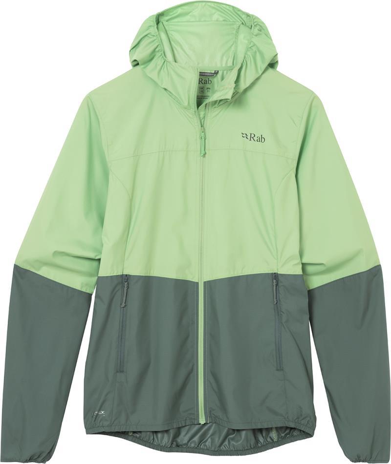 Windgather Hoody - Womens - fig green / sage 1