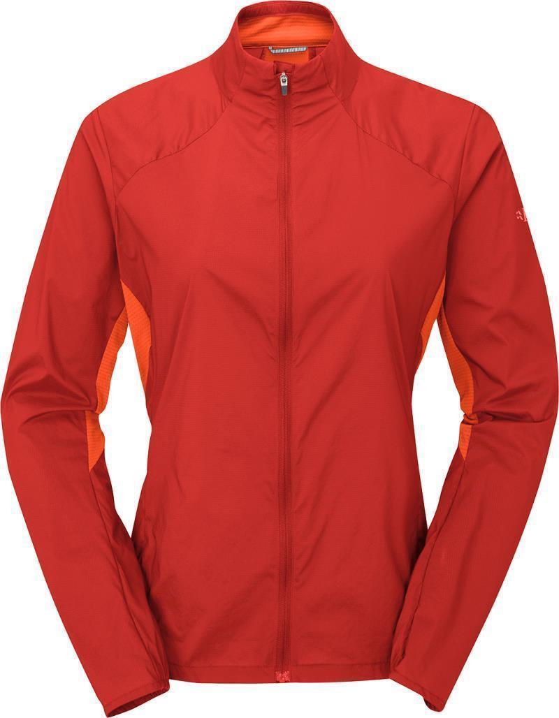 Windveil Jacket - Womens - Tuscan Red / Red Grapefruit 1