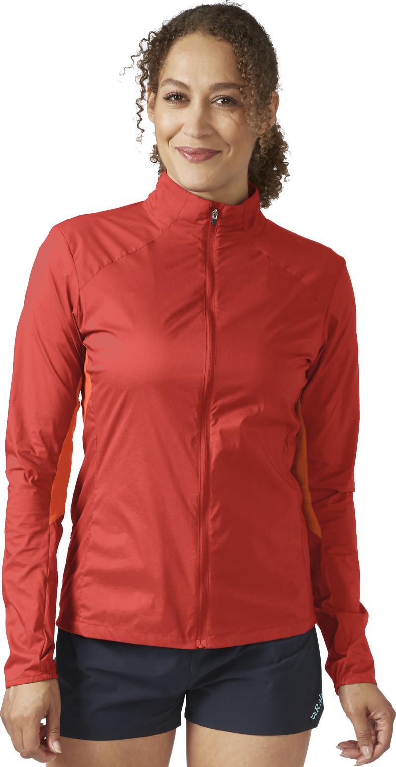 Windveil Jacket - Womens - Tuscan Red / Red Grapefruit 2