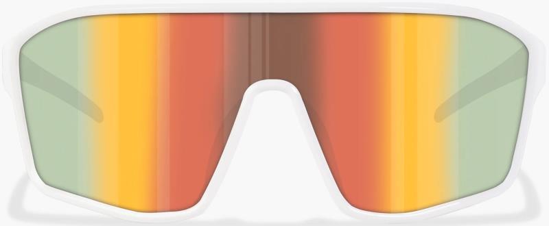Daft, White-Brown Frame, Orange Revo Lens - red revo, cat 3 1
