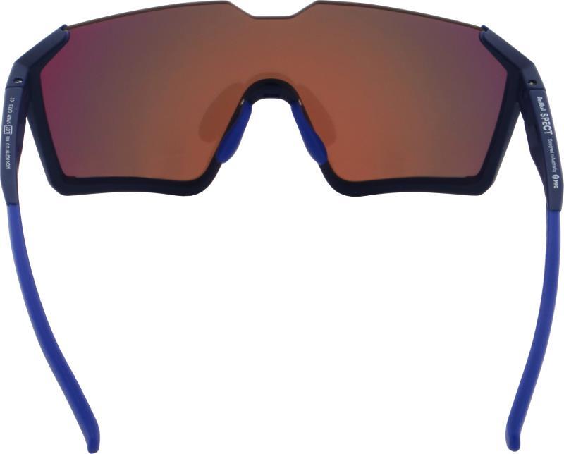Nick, Blue-Red Flash Brown Frame, Red Mirror Lens - not applicable 1