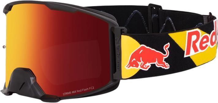 Strive, Black-Red Flash, Brown Frame, Red Mirror Lens - not applicable 1