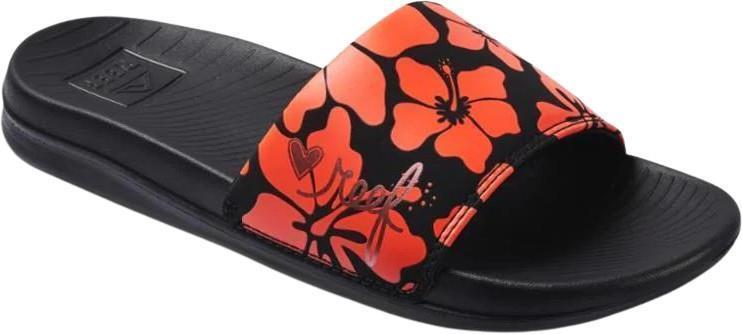 Reef One Slide - Womens - hibiscus 1