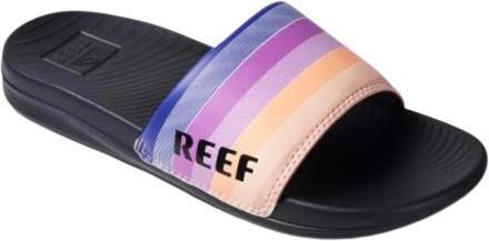 Reef One Slide - Womens - retro stripes 1