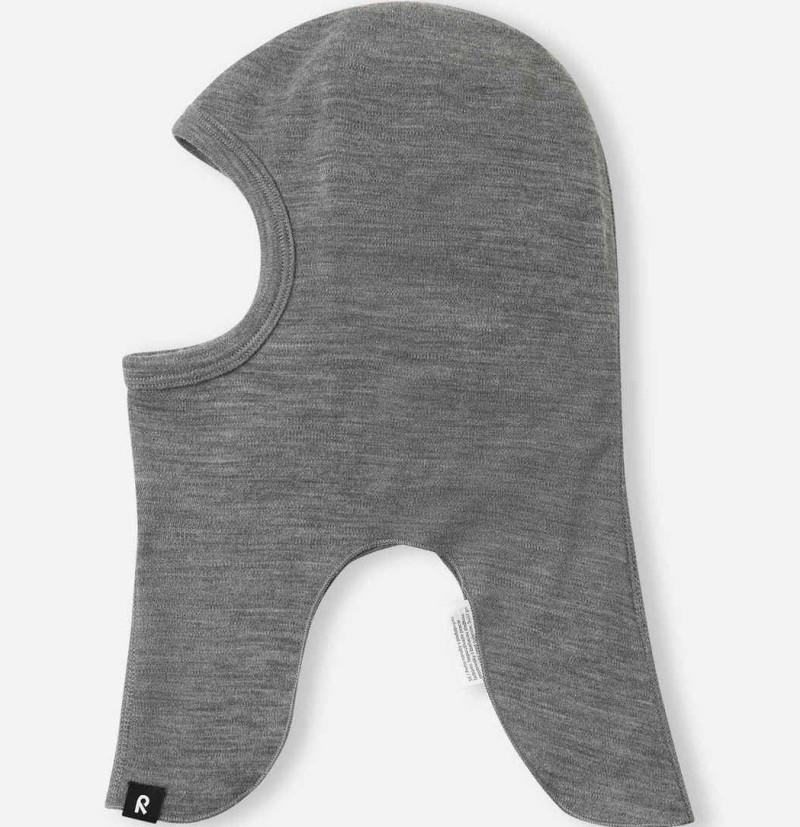 Aurora Balaclava - Kids - melange grey 1