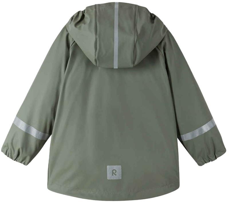 Lampi Raincoat - Kids - greyish green 1