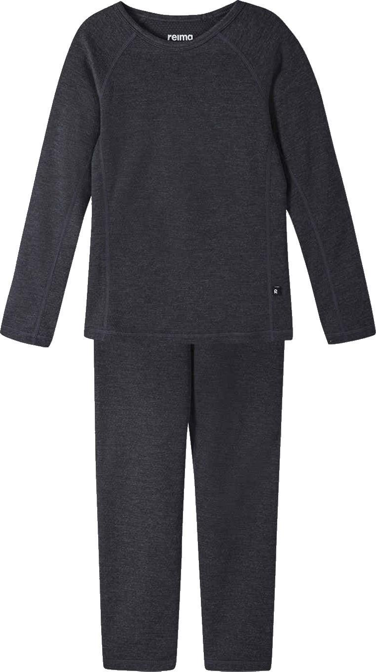 Lani - Thermal Base Layer Set - Kids - black 1