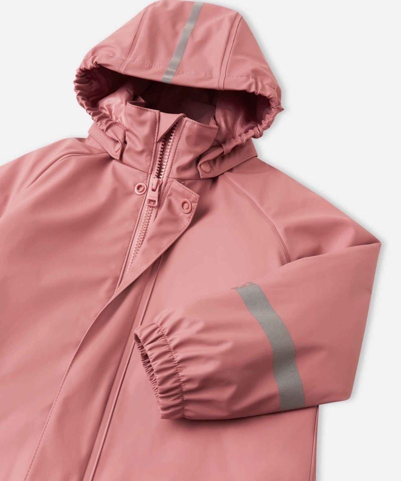 Rapakko Rain Overall - Kids - rose blush 1