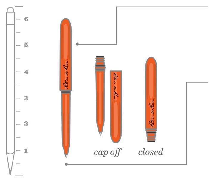 All-Weather Pocket Pen - Orange 2