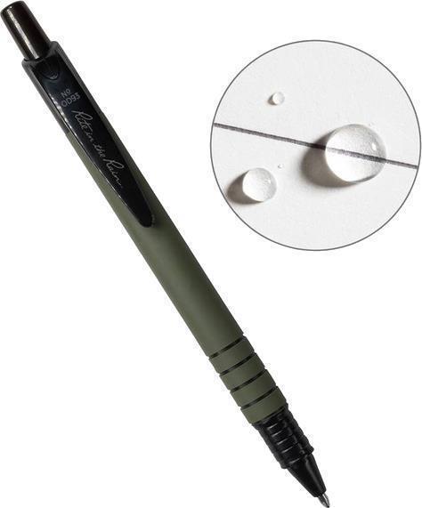 All Weather Durable Pen - Black Ink - Olive Drab 1