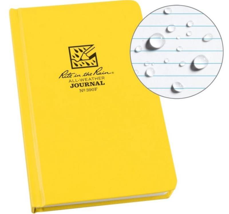 Hard Cover Book - Journal - Yellow 1