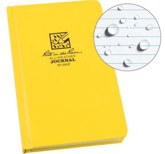 Hard Cover Book - Journal - Yellow 1