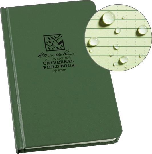 Hard Cover Book - Universal - green 1