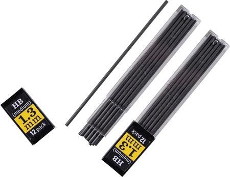 Mechanical Pencil Lead Refill 1.3mm - Medium (HB) - Black 1