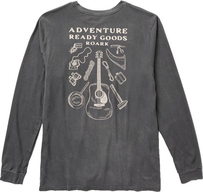 Adventure Ready Goods LS Tee - Mens - black 1