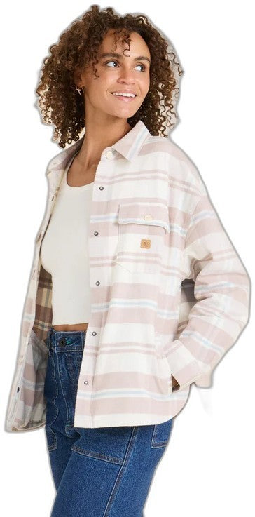 Amberley Flannel - Womens - glacier 1