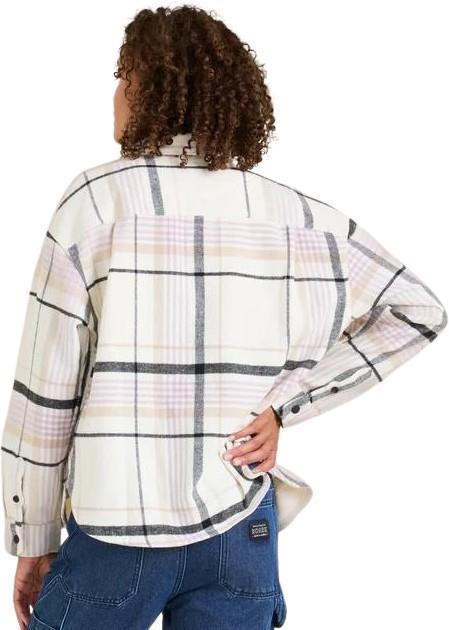 Amberley Flannel - Womens - white wolf 1