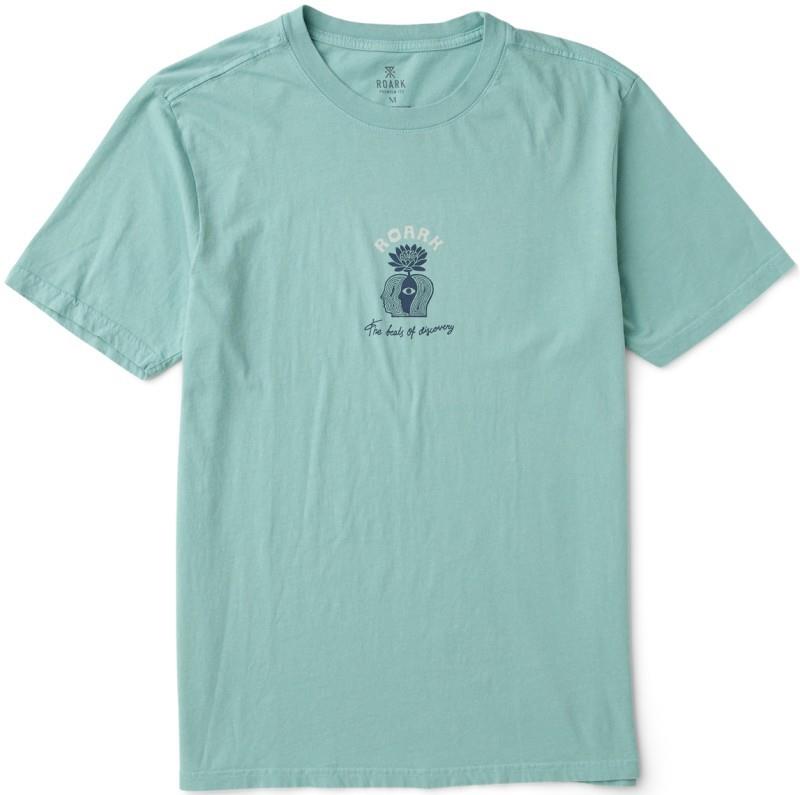 Beats Of Discovery SS Tee - Mens - hazy blue 1