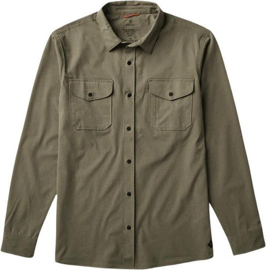 Bless Up LS Woven - Mens - light army 1