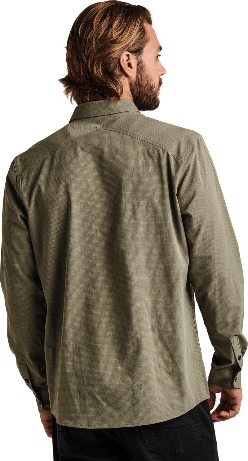 Bless Up LS Woven - Mens - light army 1