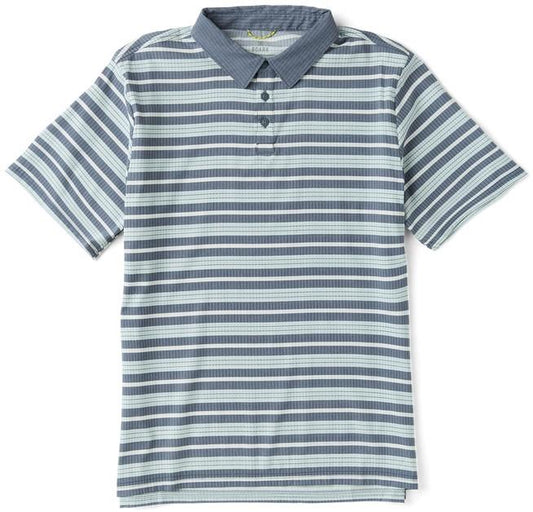 Bless Up Polo SS Woven - Mens - neptune 1