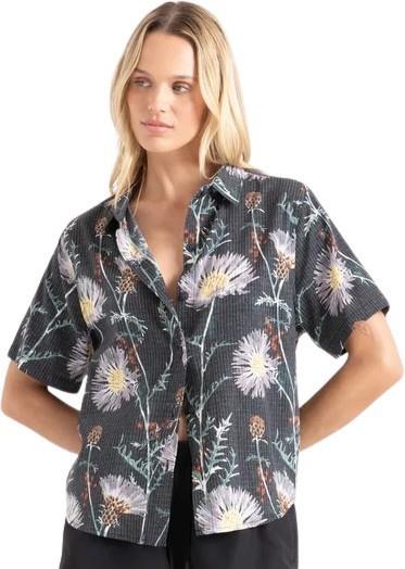 Bless Up Stretch Shirt - Womens - onyx 1